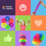 Pulseras sensoriales Squishy – Pack de 6 - Imagen 4