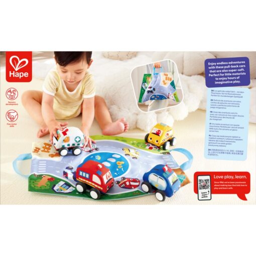 Set de coches de peluche - Imagen 3