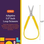 Tijeras adaptadas con bucle y apertura automática – Pack de 6 - Imagen 3