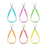Tijeras adaptadas con bucle y apertura automática – Pack de 6 - Imagen 2