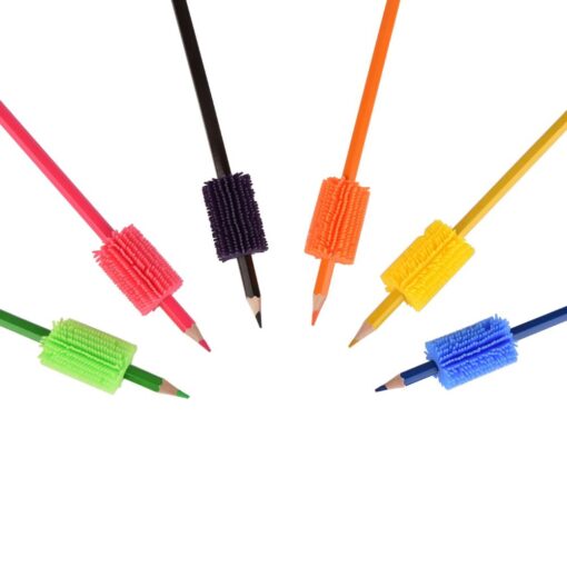 Kushy Squishy Soft Pencil Grip - Pack of 6 - Image 3