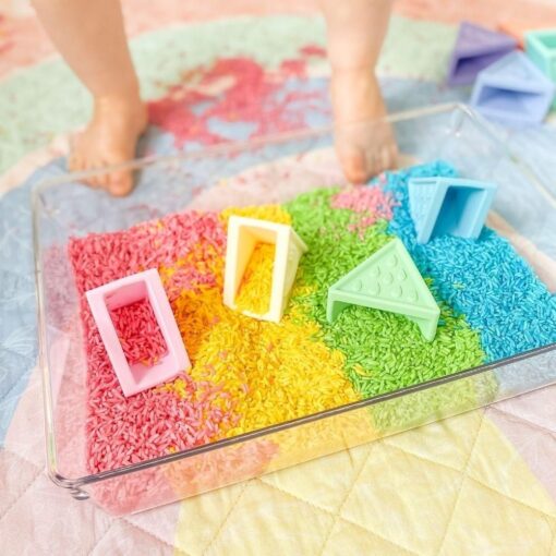 Bloques de silicona - Triblox pastel - Imagen 2