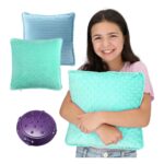 Cojín vibratorio - Azul y verde