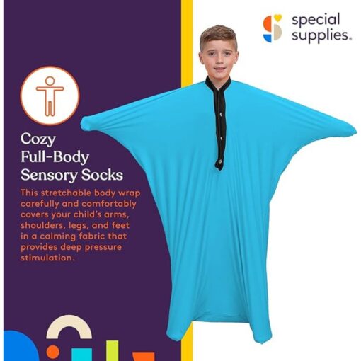 Saco sensorial corporal elástico com fecho de pressão - Image 3