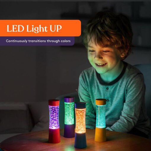 Tubos luminosos sensoriais - Conjunto de 4 unidades - Image 9