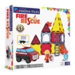 Magnetic Action Building Set - Magna-Tiles Fire Rescue