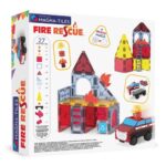 Magnetic Action Building Set - Magna-Tiles Fire Rescue - Image 4