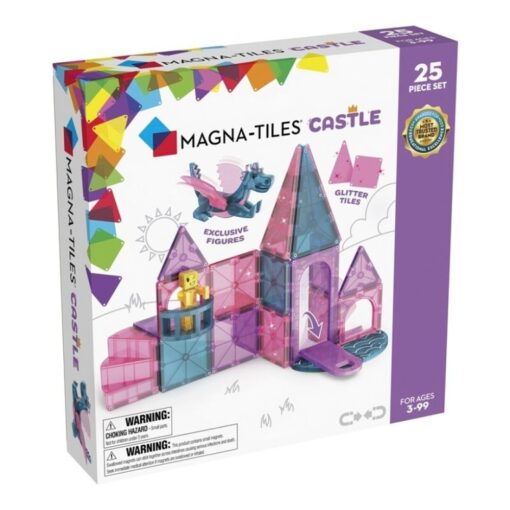 Medieval Magnetic Building Set - Magna-Tiles Castle - Image 2