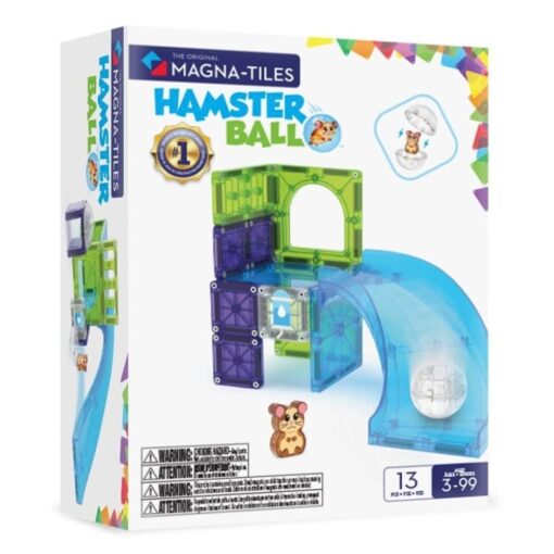 Gioco di costruzione magnetica dinamico - Magna-Tiles Hamster Ball - immagine 5