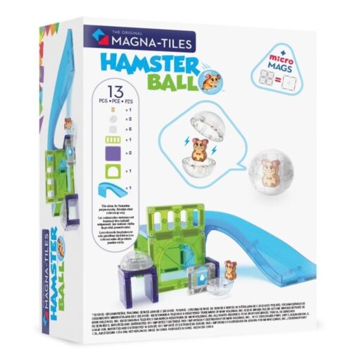Gioco di costruzione magnetica dinamico - Magna-Tiles Hamster Ball - immagine 4
