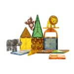 Gioco di costruzione magnetica Savana - Magna-Tiles Safari Animals