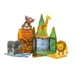 Gioco di costruzione magnetica Savana - Magna-Tiles Safari Animals - immagine 5