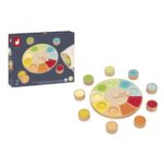 Jogo de memória tátil com roda