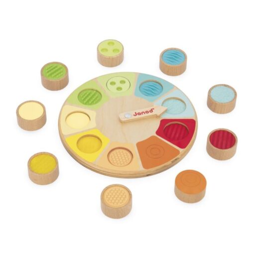 Tactile Memory Game with Wheel - Image 2