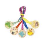 Pack medallas de madera divertidas