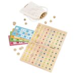 Bingo in legno compatto con scatola - immagine 2
