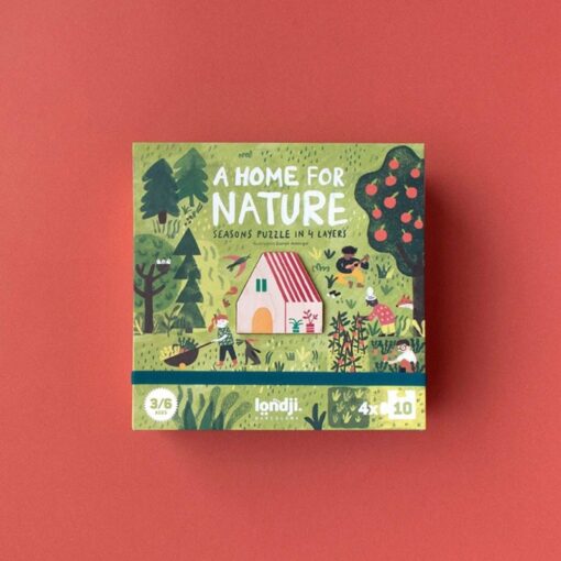 Puzzle apliable las 4 estaciones - A home for nature - Imagen 8