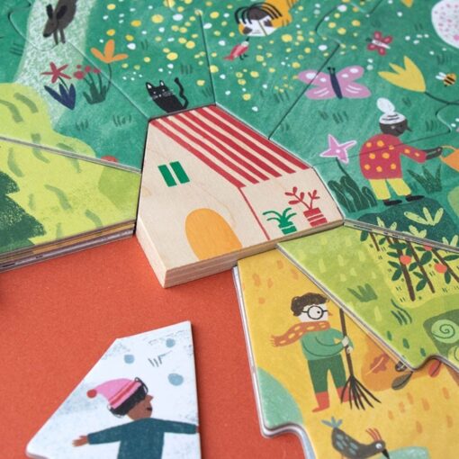 Puzzle apliable las 4 estaciones - A home for nature - Imagen 5