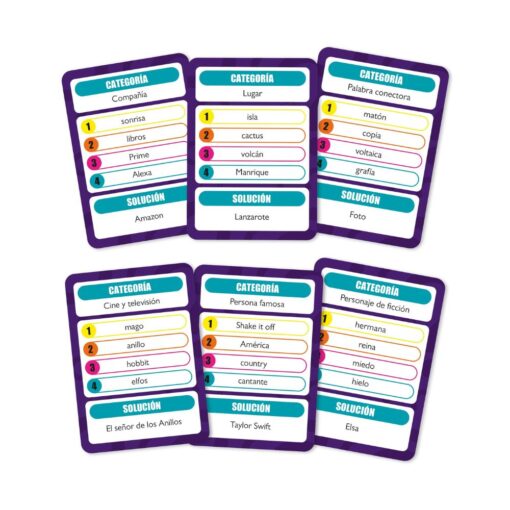 Quick-thinking game - "4 pistas" - Image 2