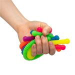 Fideos sensoriales estirables neón - Imagen 3