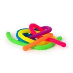 Fideos sensoriales estirables neón - Imagen 2