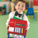 Caja registradora de juguete con calculadora – Learning Resources - Imagen 2
