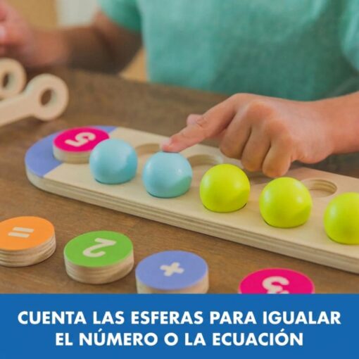 Set de conteo de madera y matemáticas – Learning Resources - Imagen 4