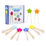 Pinzas de madera para clasificar · pack de 6 – Learning Resources