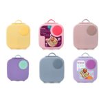 Fiambrera infantil Mini Lunchbox b.box en seis colores, cerradas y vistas de frente