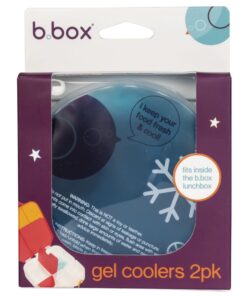 Caja del pack de dos enfriadores de gel b.box para fiambreras y bolsas isotérmicas