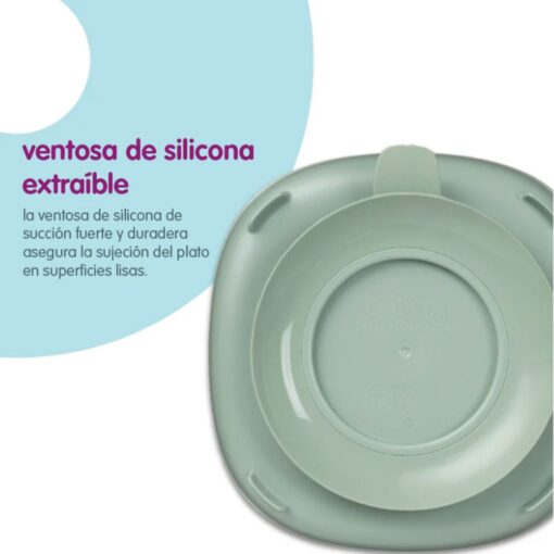 Plato con ventosa y divisor extraíble – b.box - Imagen 5