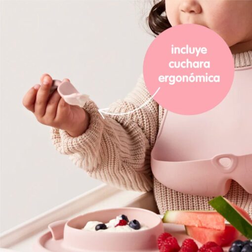Bandeja BLW de silicona con cuchara – b.box - Imagen 7