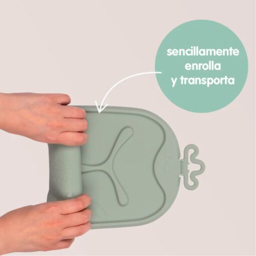 Bandeja BLW de silicona con cuchara – b.box - Imagen 3