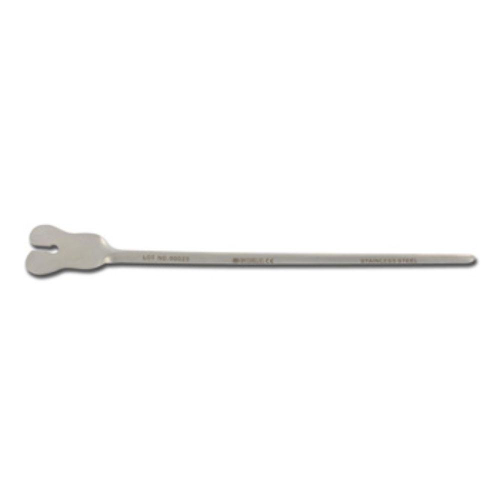 BUTTERFLY PROBE- 14.5 cm - Elevador lingual Butterfly probe de Gima de 14,5 cm en acero inoxidable, con extremo en mariposa y varilla fina para elevar la lengua