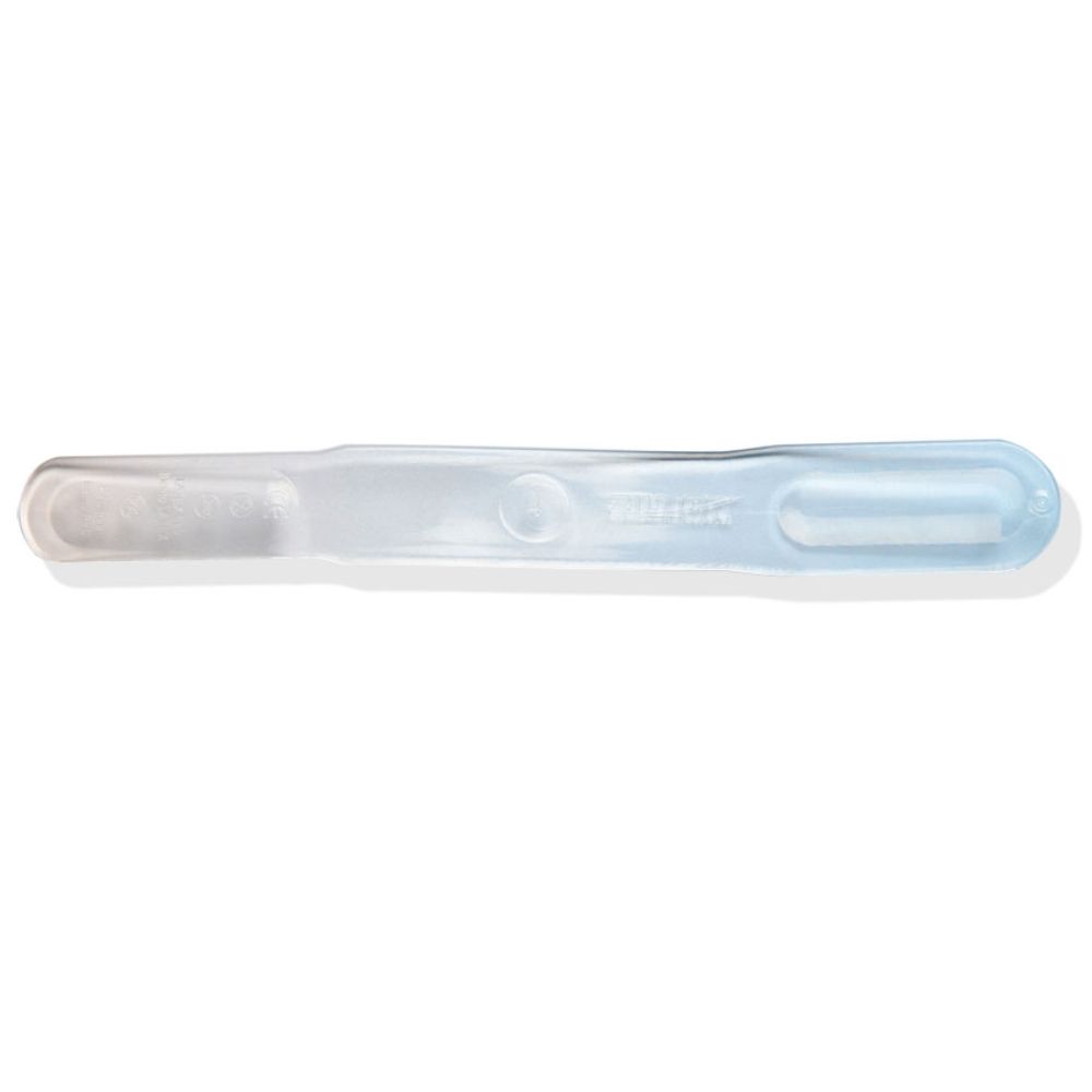 Depresores de plástico doble cabezal Depresor lingual de plástico transparente de Gima con doble cabezal: un extremo pediátrico y otro de adulto