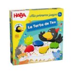 La Tarta de Teo de HABA: caja del juego con el cuervo Teo y la tarta de frutas, juego cooperativo para niños de 2 años