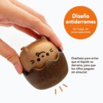 Pompero antiderrames Woody: mano volcando el pompero: diseño antiderrames sin fugas