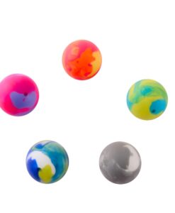 Gradient Squishy de J'adore: cinco squishies redondos de colores mezclados que imitan planetas