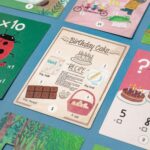 Puzzle de misterio de Londji: cartas de pistas con la receta de la tarta, una mariquita y preguntas