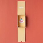 Puzzle de unicornio Tiny Puzzle Unicorn: caja abierta como un cajón con las piezas dentro