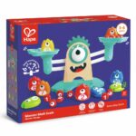 Báscula matemática Monstruosa de Hape: caja de la báscula Monster Math Scale de 22 piezas para 3 a 6 años